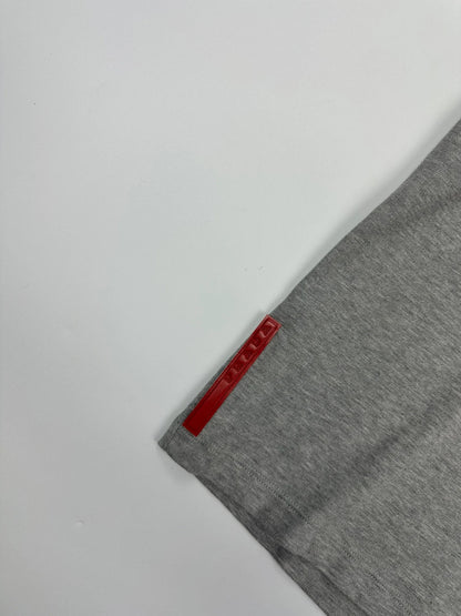 Prada Sport SS99 Grey Cotton Boxy Tee