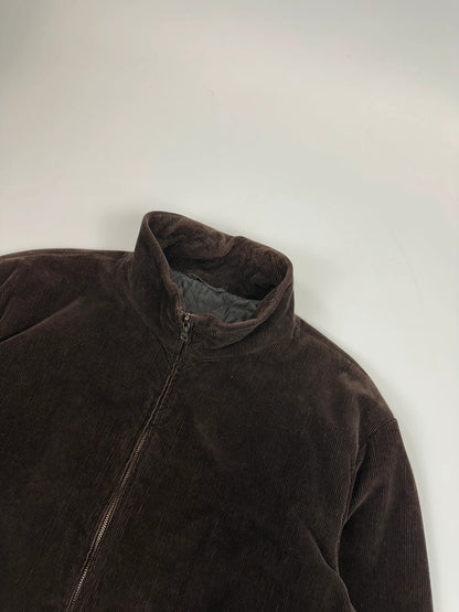 Prada Sport FW2004 Brown Padded Corduroy RedTab Jacket