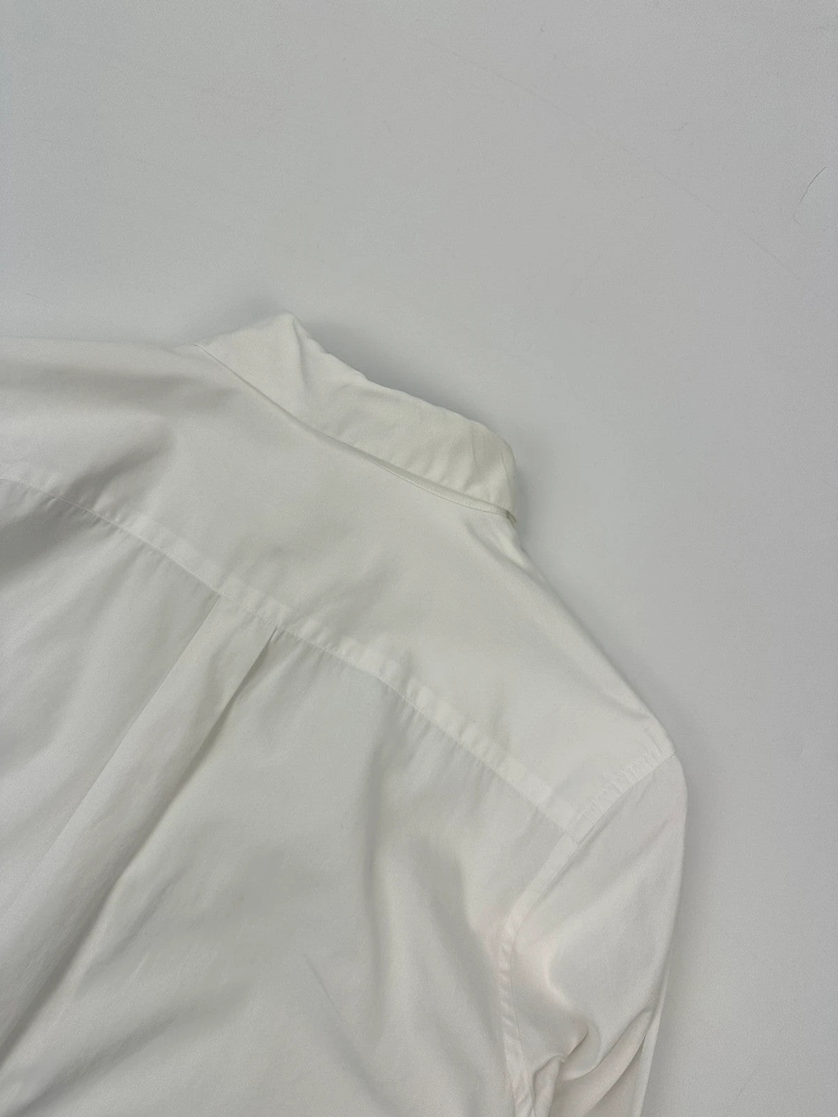Comme Des Garçons 00’s White Cotton Simple  Dress Shirt