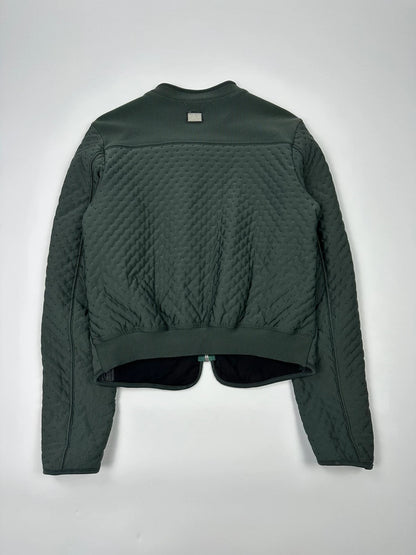 Marithé + Francois Girbaud 90’s Green Bomber Jacket