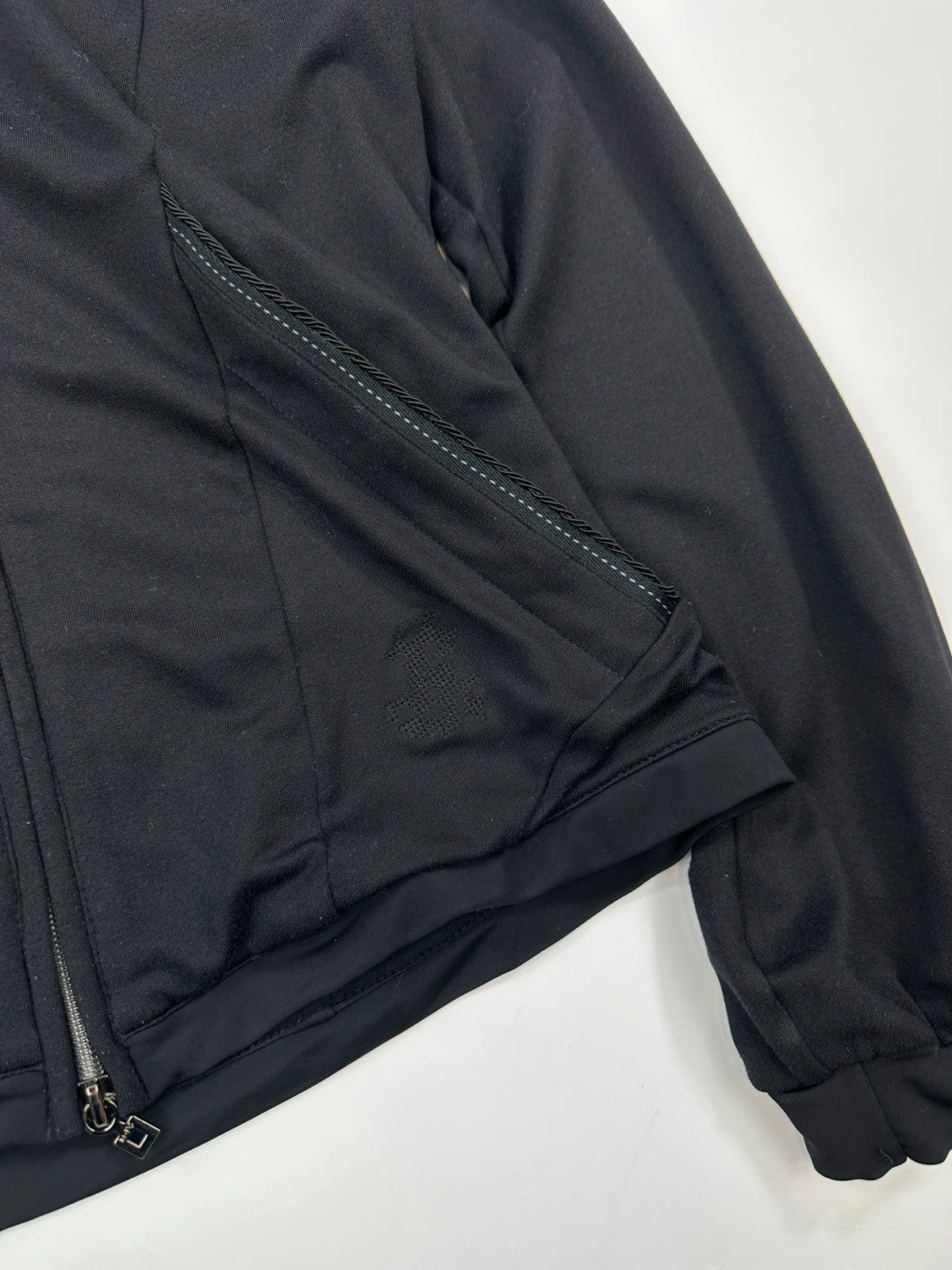 Marithé + François Girbaud 00’s Black Tech Hooded Jacket