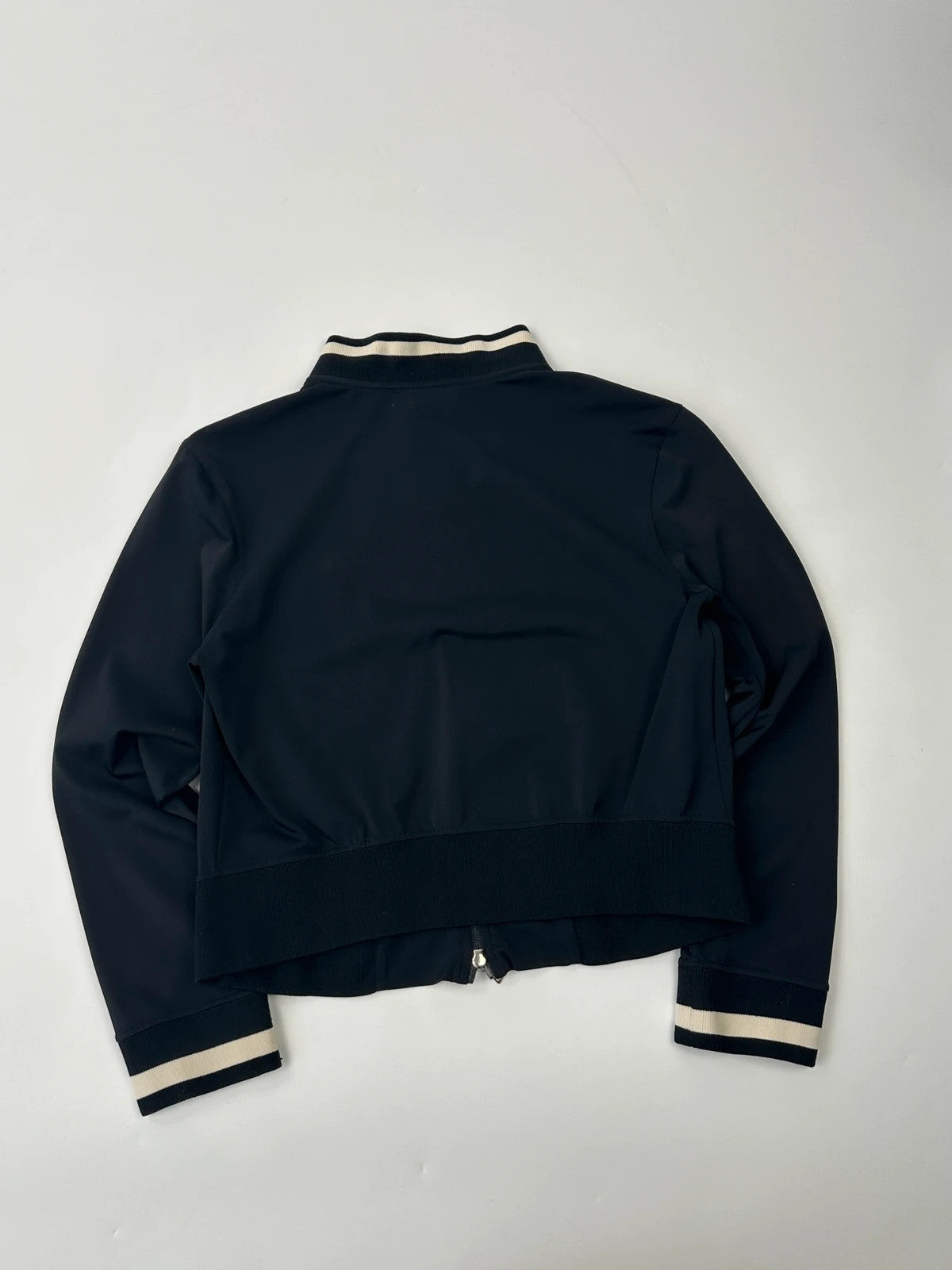 Prada Sport SS2003 Dark Navy Crop Track Jacket