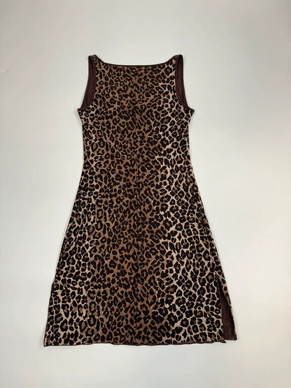 Dolce & Gabbana 90’s Léopard Print Lined Dress