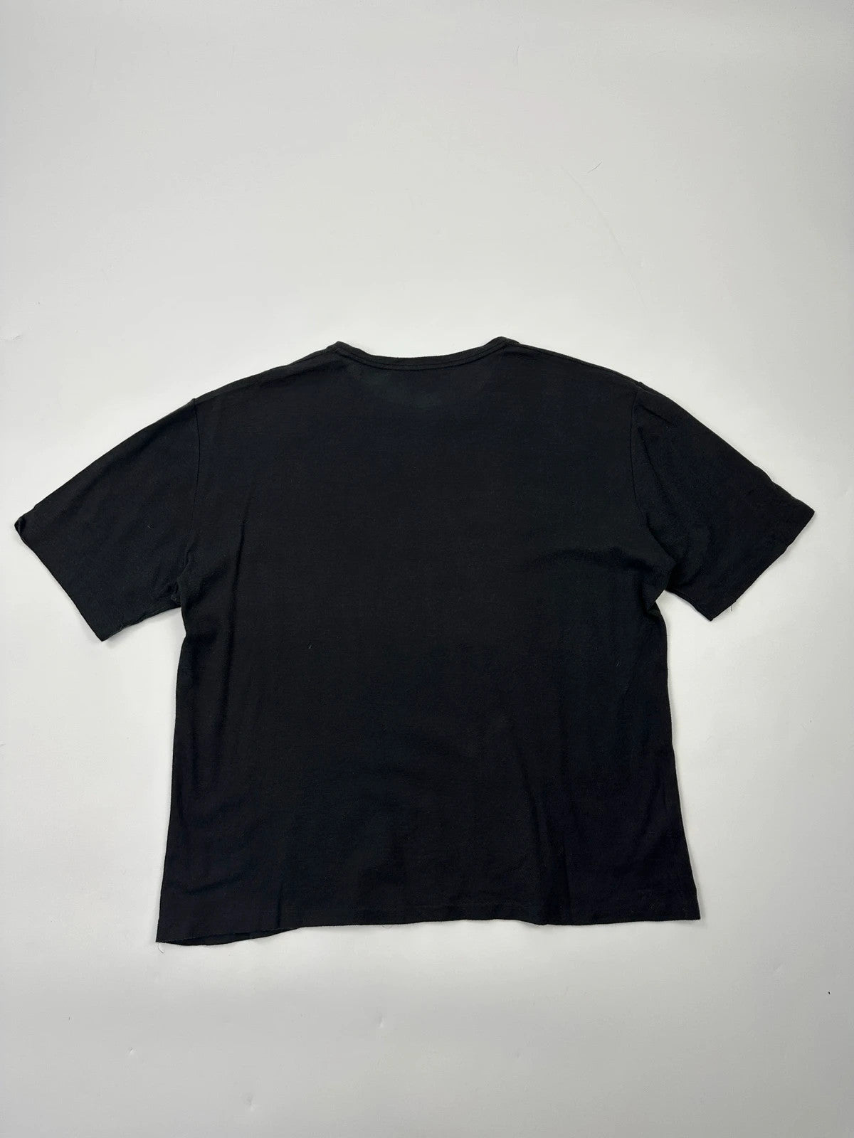 Gucci 00’s Black Silk & Cotton Boxy Short Sleeves Tee