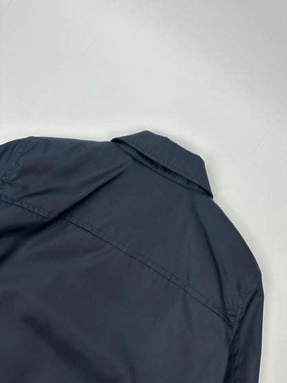 Prada Milano FW2019 Coat Navy Blue Nylon Padded Jacket