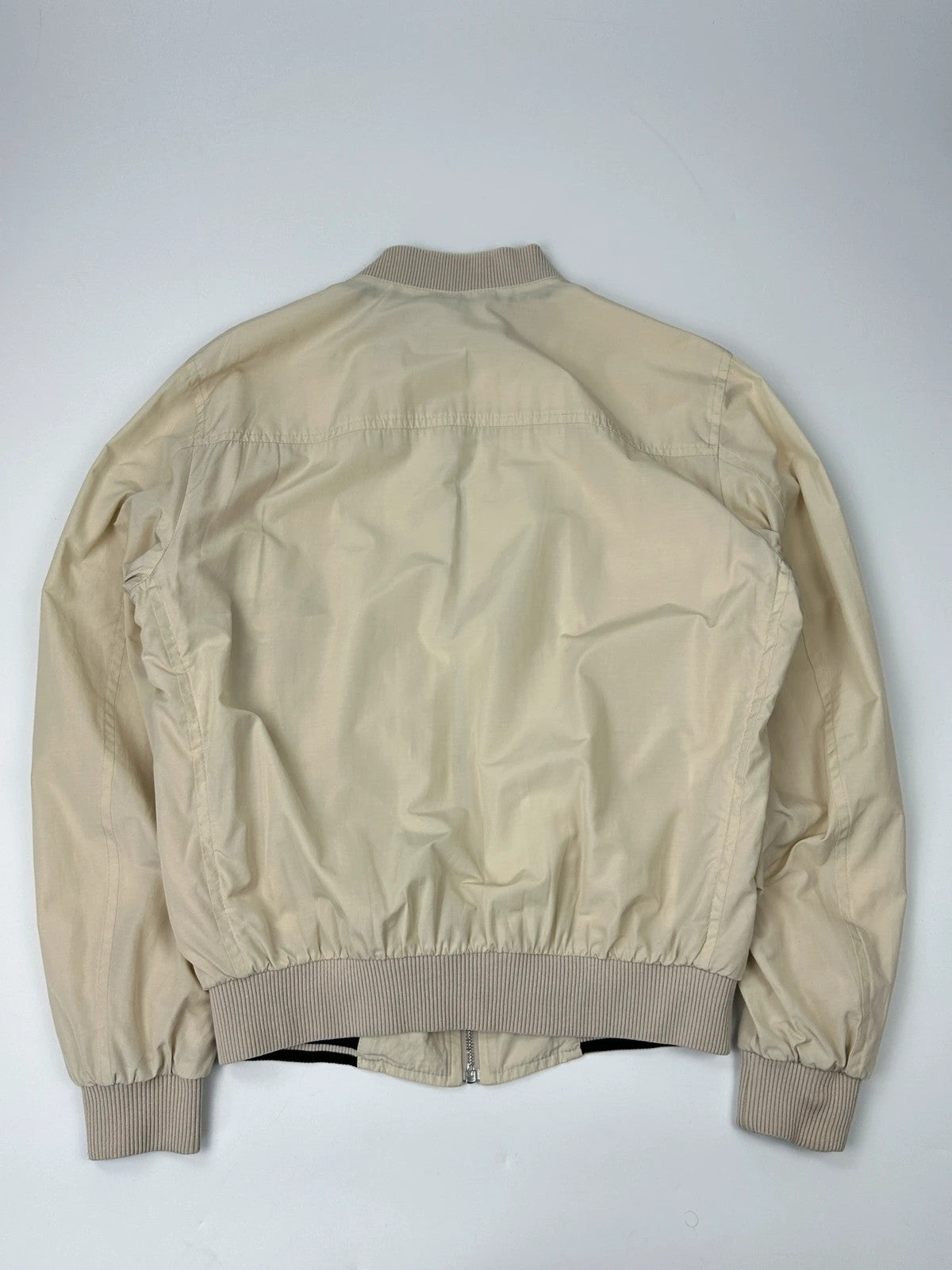 Prada Milano SS2010 Cream Bomber Jacket