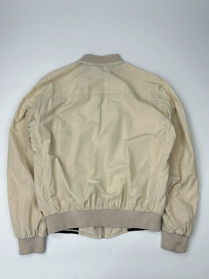 Prada Milano SS2010 Cream Bomber Jacket