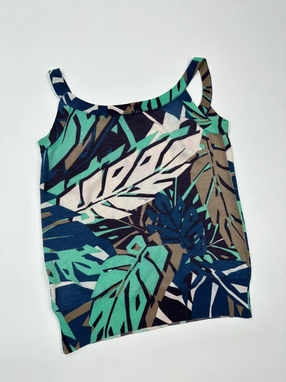 Gucci 00’s Jungle Leafs Cashmere Top