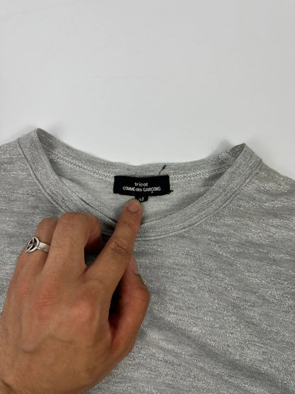 Comme Des Garçons Tricot AD2011 Grey Glitter Longsleeves