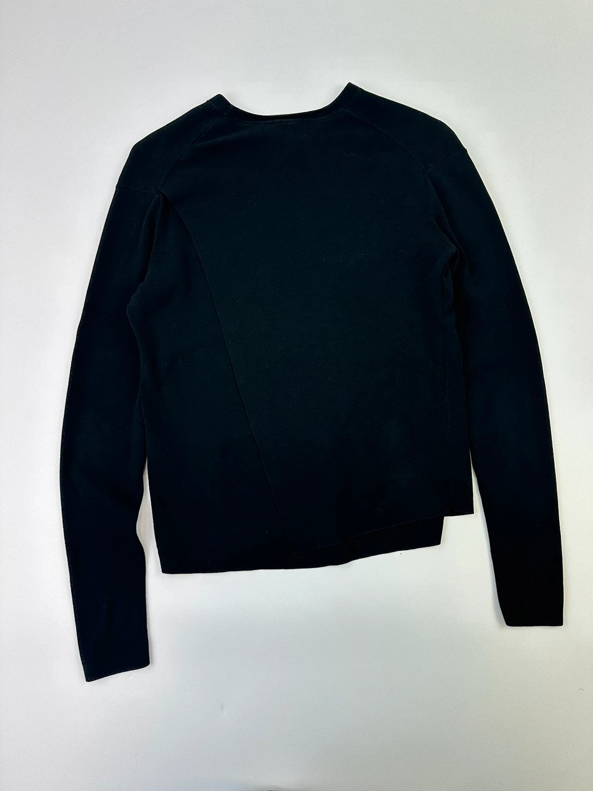 Acne Studio Back Structured Asymmetric Sweater