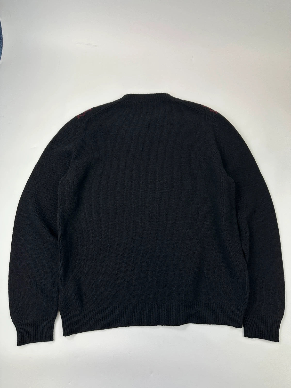 Prada Milano FW2018 Black Wool & Cashmere Knit Sweater