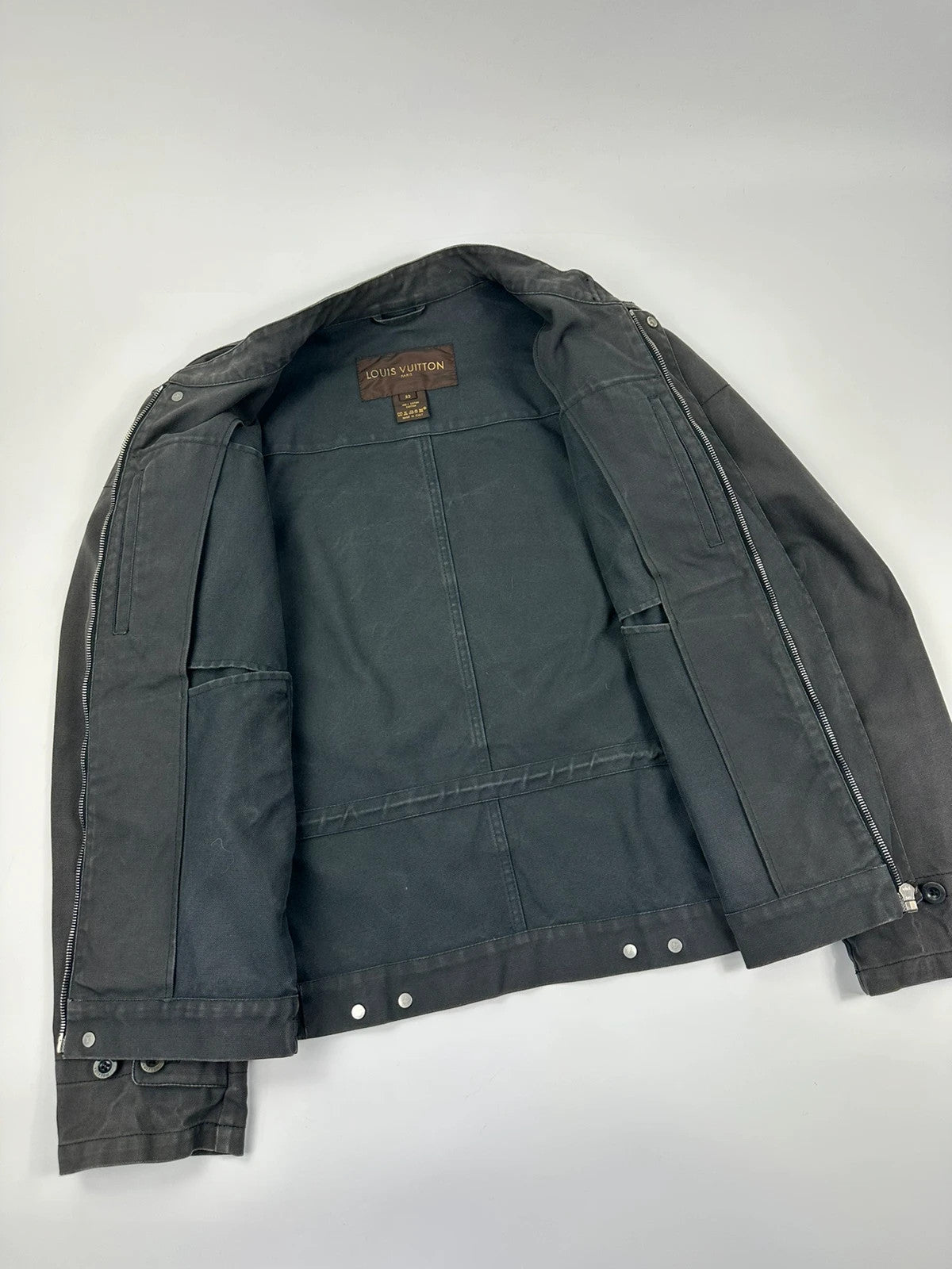 Louis Vuitton 00’s Denim Grey Work Jacket