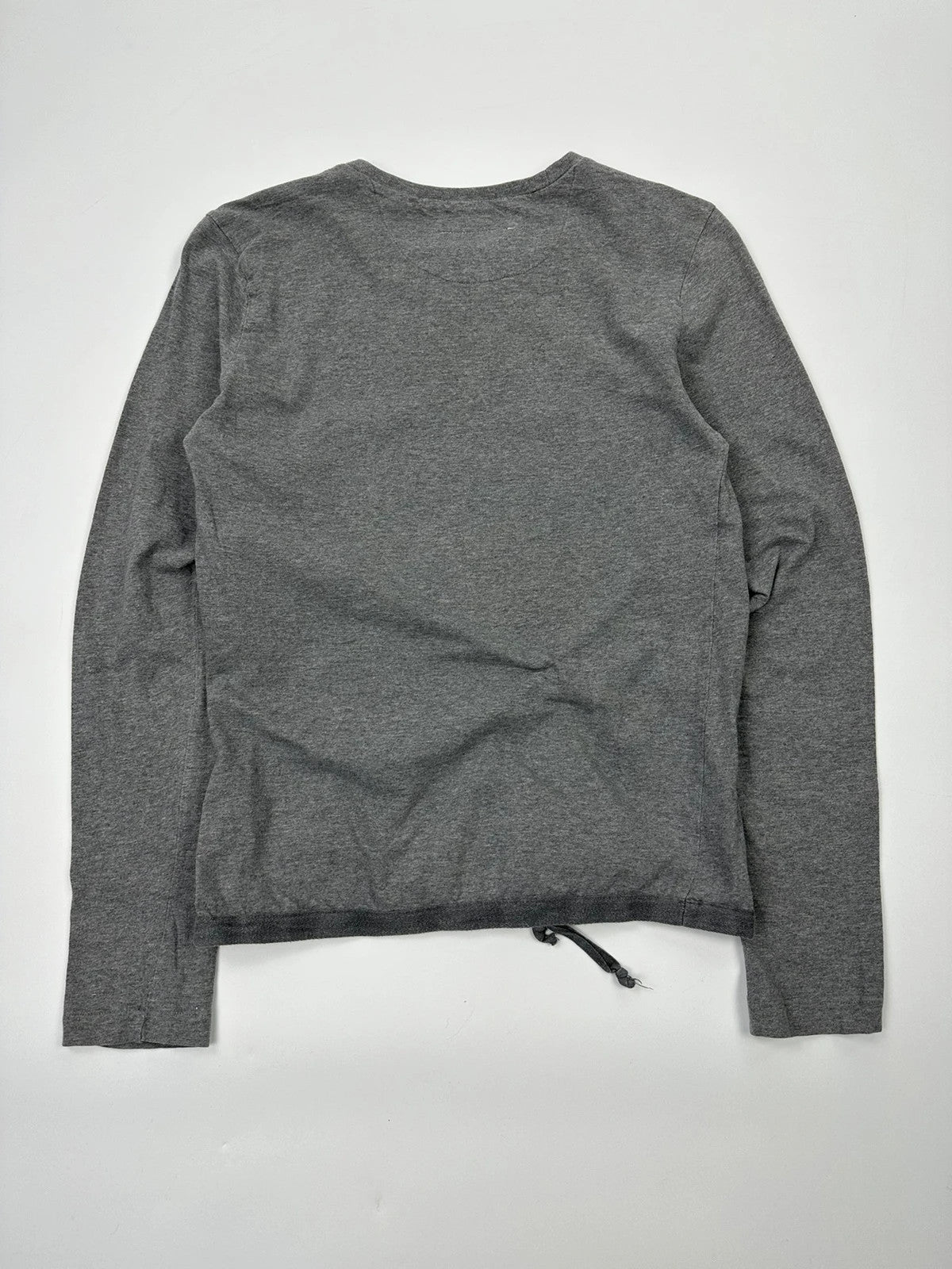 Martin Margiela 00’s Grey Laces Long Sleeves Tee