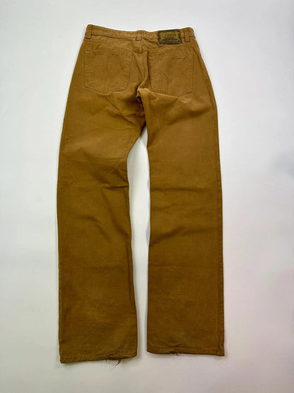 Dolce Gabbana 00’s Plaque Beige Brown Pants