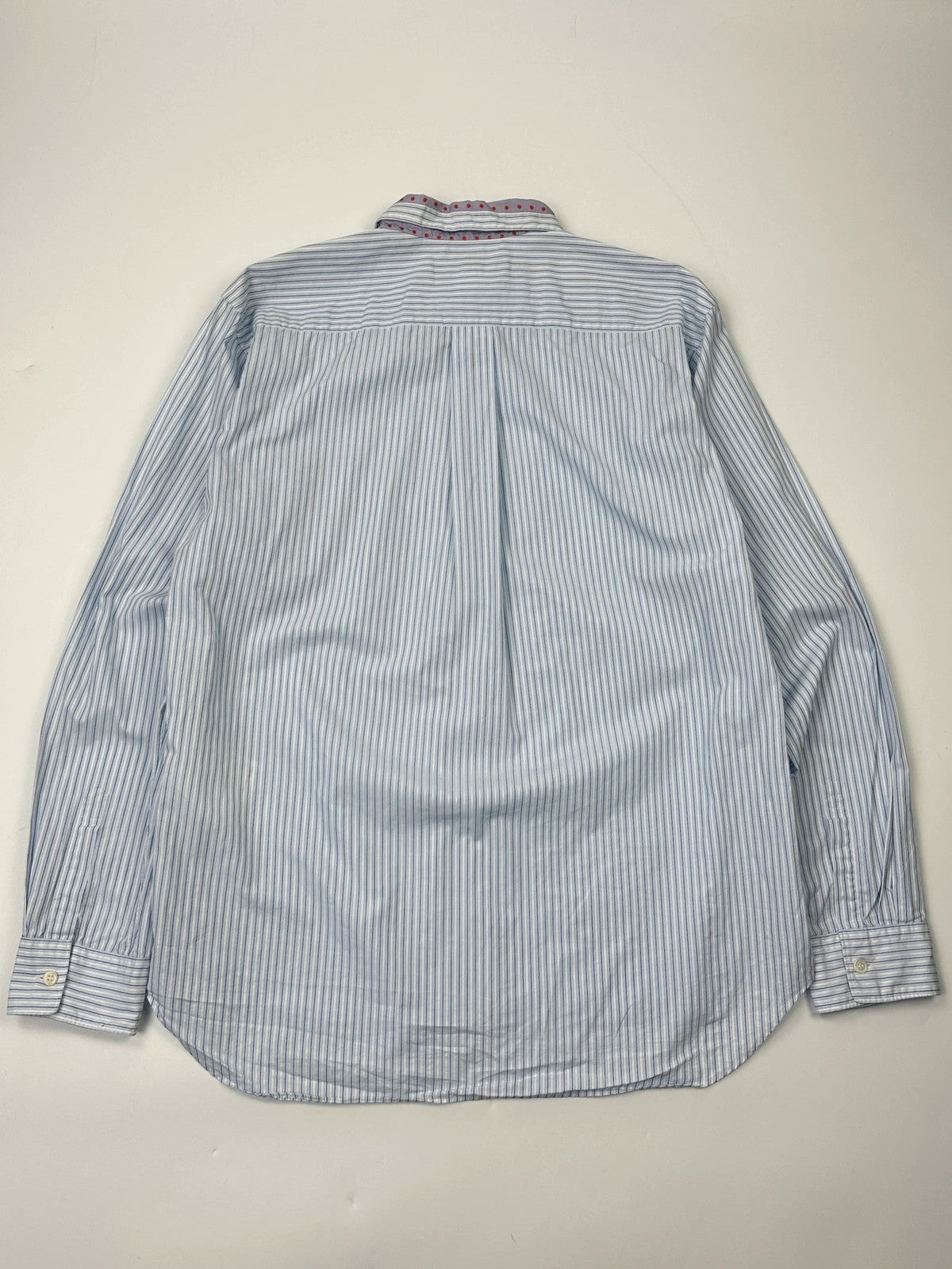 Comme Des Garçons Homme Deux AD2015 Bleu Stripes Longsleeves Shirt