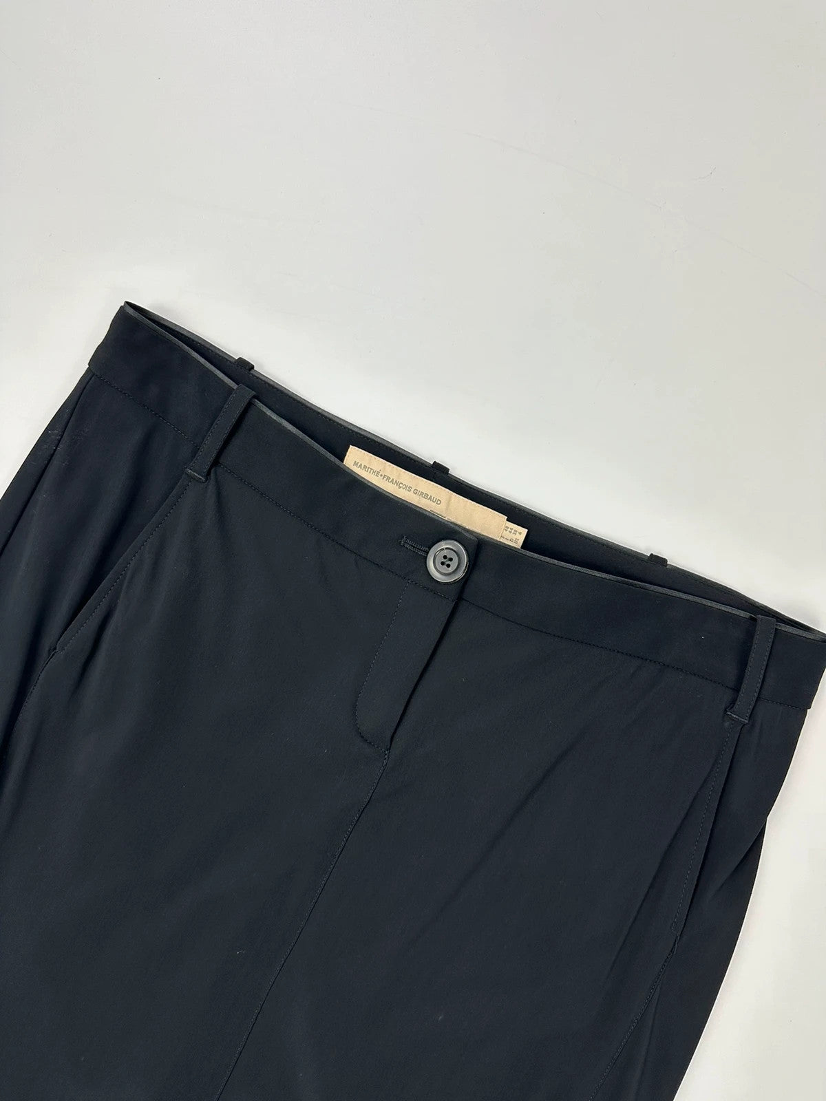 Marithé + Francois Girbaud 00’s Dark Navy Long Skirt
