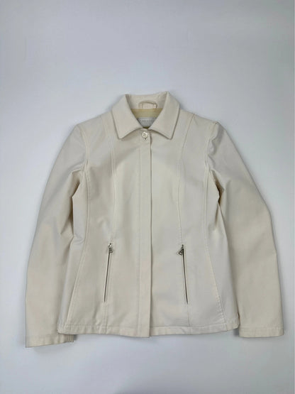 Prada Milano FW1997 White Class Dress Shirt Jacket
