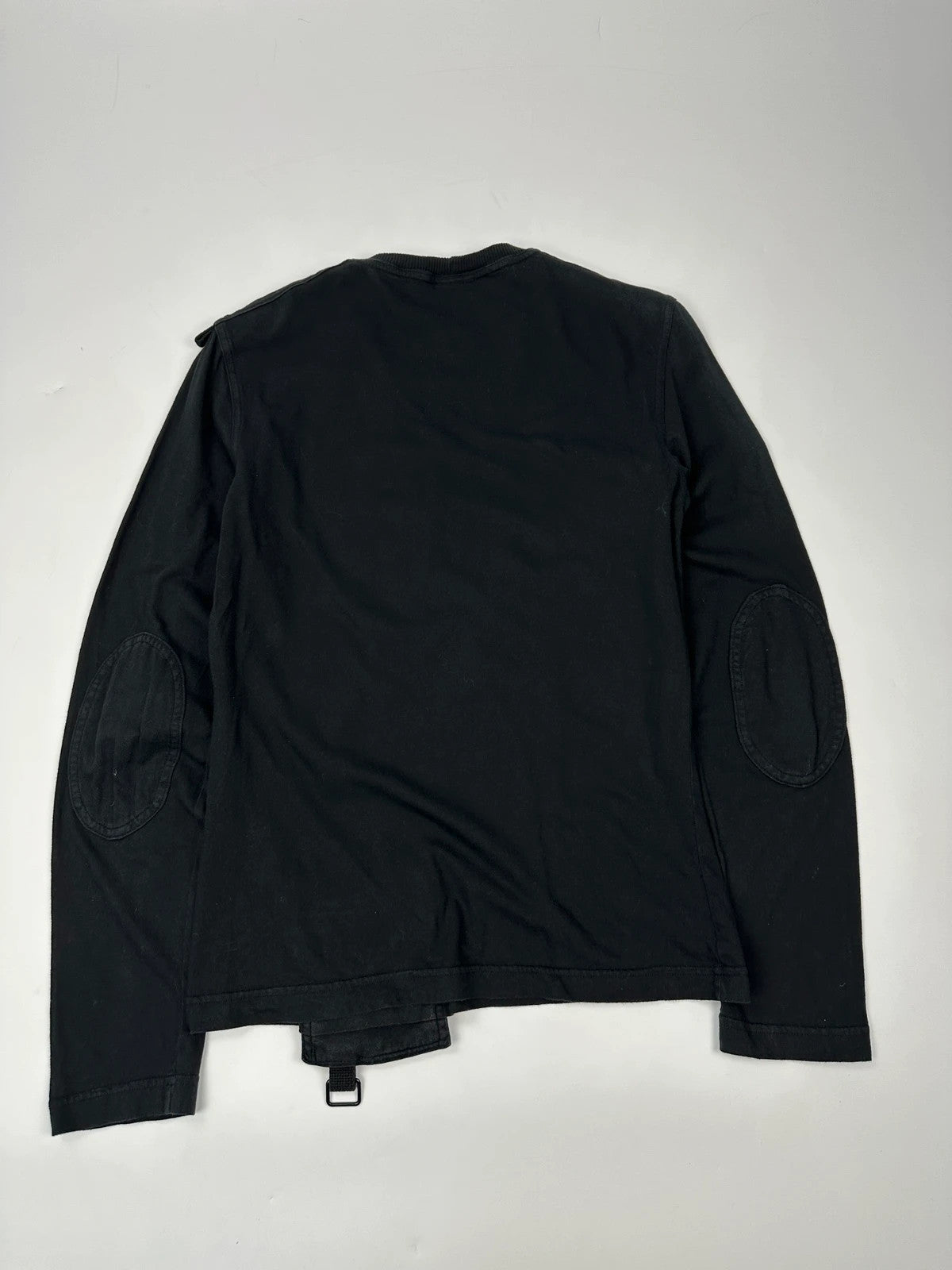 Dolce & Gabbana SS04 Cargo Pocket Military Army Black Longsleeves Tee