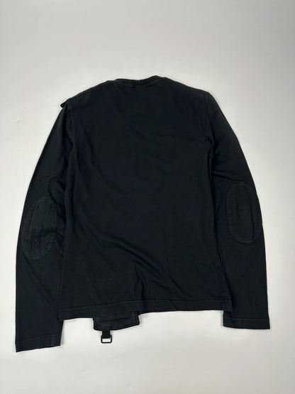 Dolce & Gabbana SS04 Cargo Pocket Military Army Black Longsleeves Tee