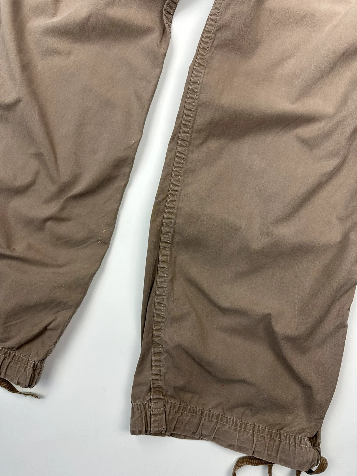 Dolce & Gabbana 00´s Multi Cargo Pockets Brown Light Parachute Pants