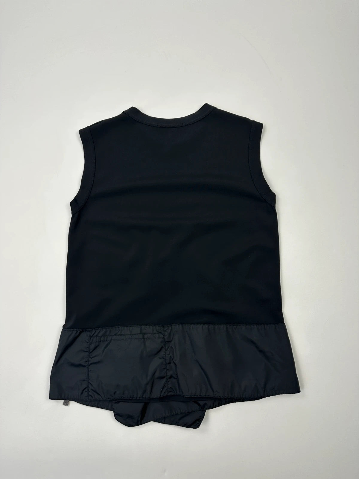 Marithé + François Girbaud 90’s Dark Navy Tech Nylon Belt Tank Top