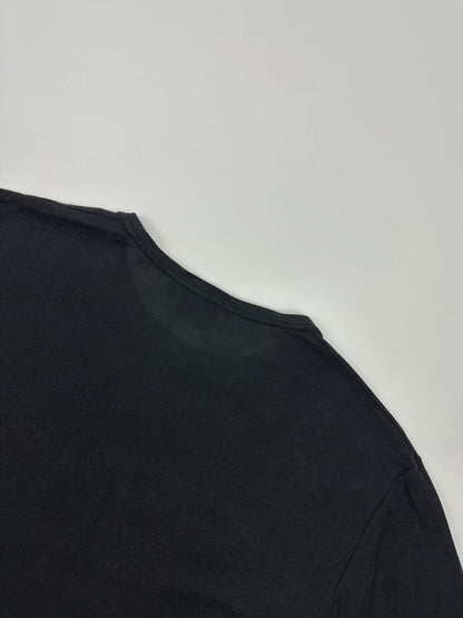 Gucci 00’s Black Silk & Cotton Boxy Short Sleeves Tee