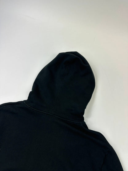 Saint Laurent 2018 Studded Strass Cat Eyes Black Hoodie