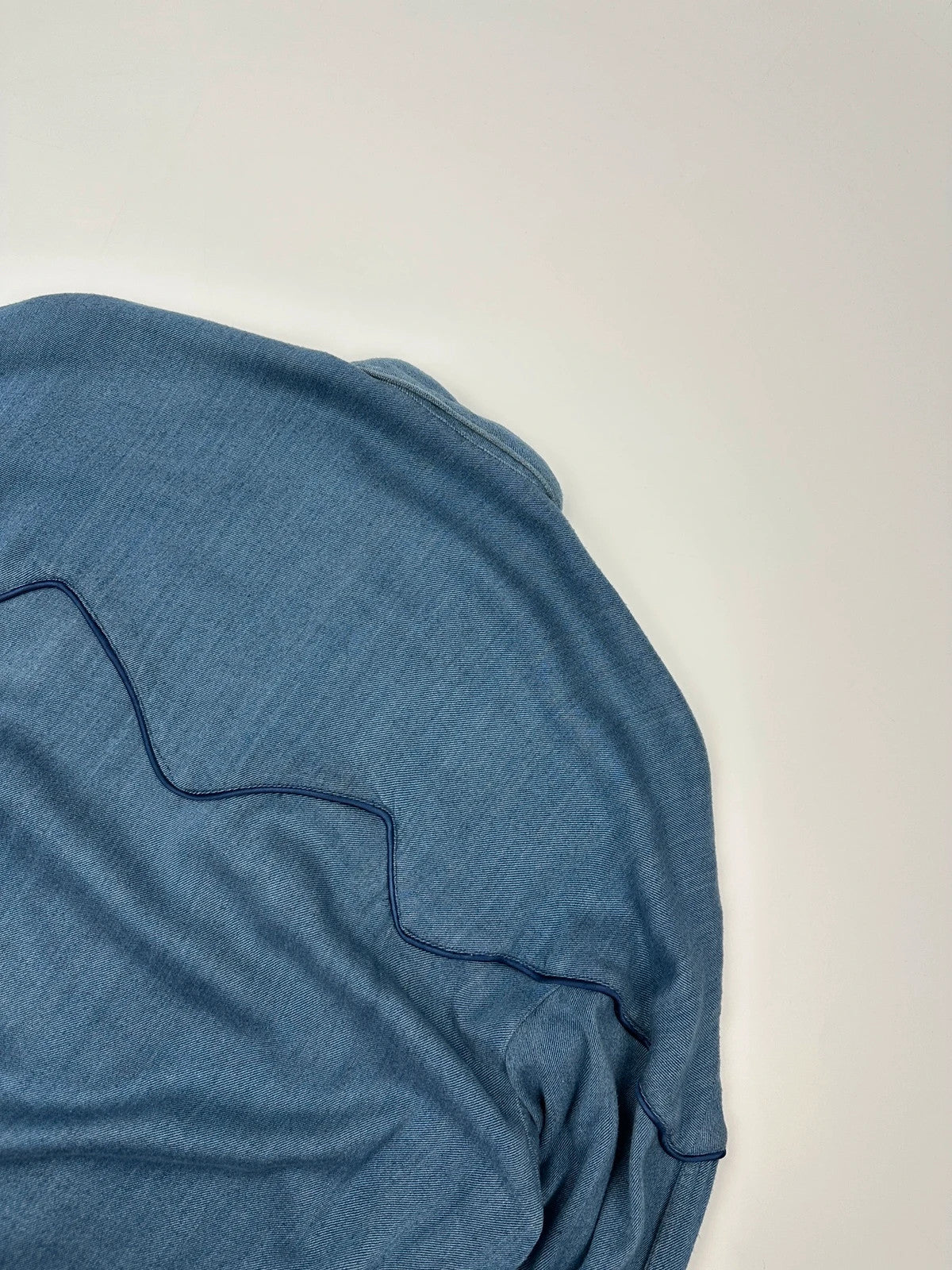 Marithé + François Girbaud 90’s Blue Oversized Shirt