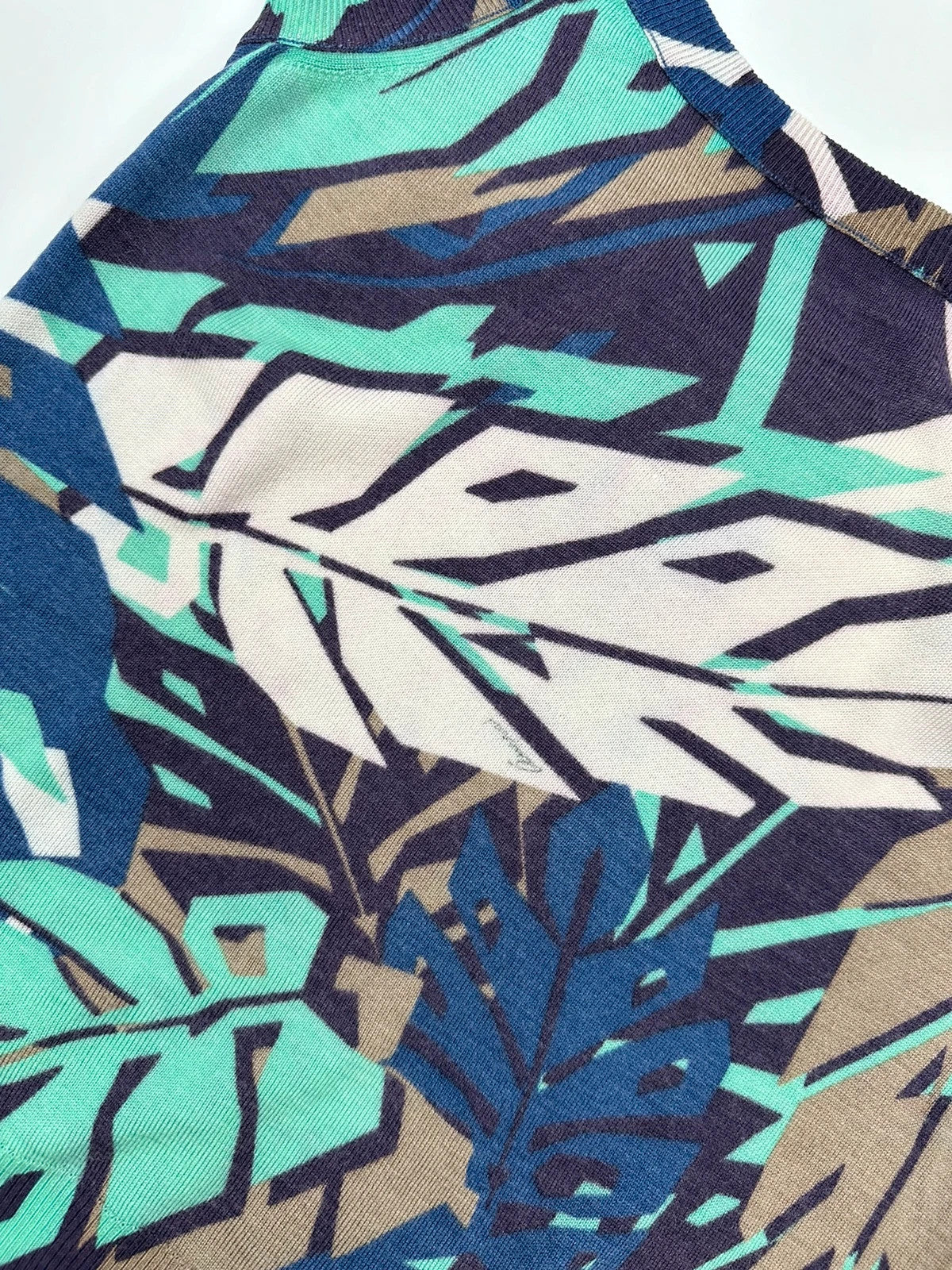 Gucci 00’s Jungle Leafs Cashmere Top