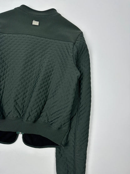 Marithé + Francois Girbaud 90’s Green Bomber Jacket
