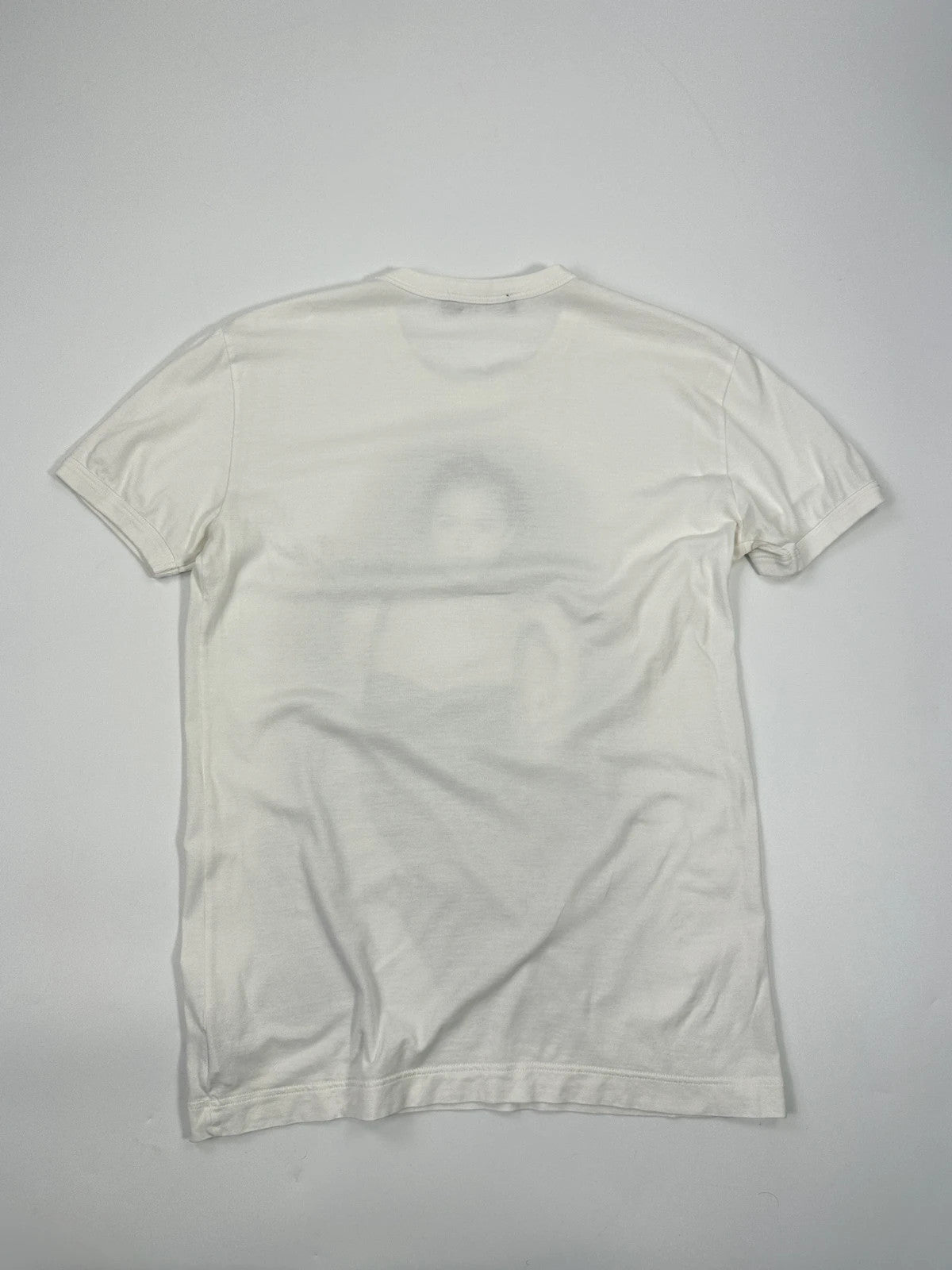 Dolce & Gabbana 2000s Monica Bellucci White Printed Tee