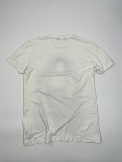 Dolce & Gabbana 2000s Monica Bellucci White Printed Tee
