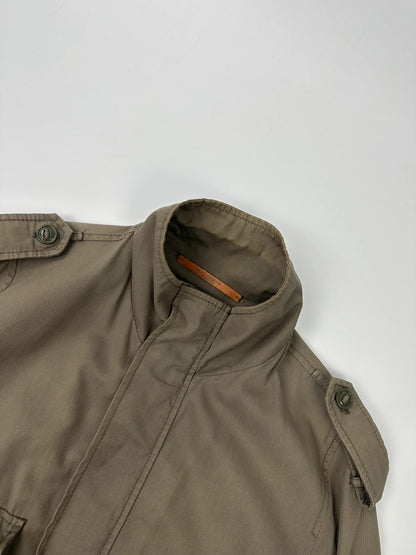 Dolce & Gabbana 00’s Cotton Khaki Army Bomber Jacket