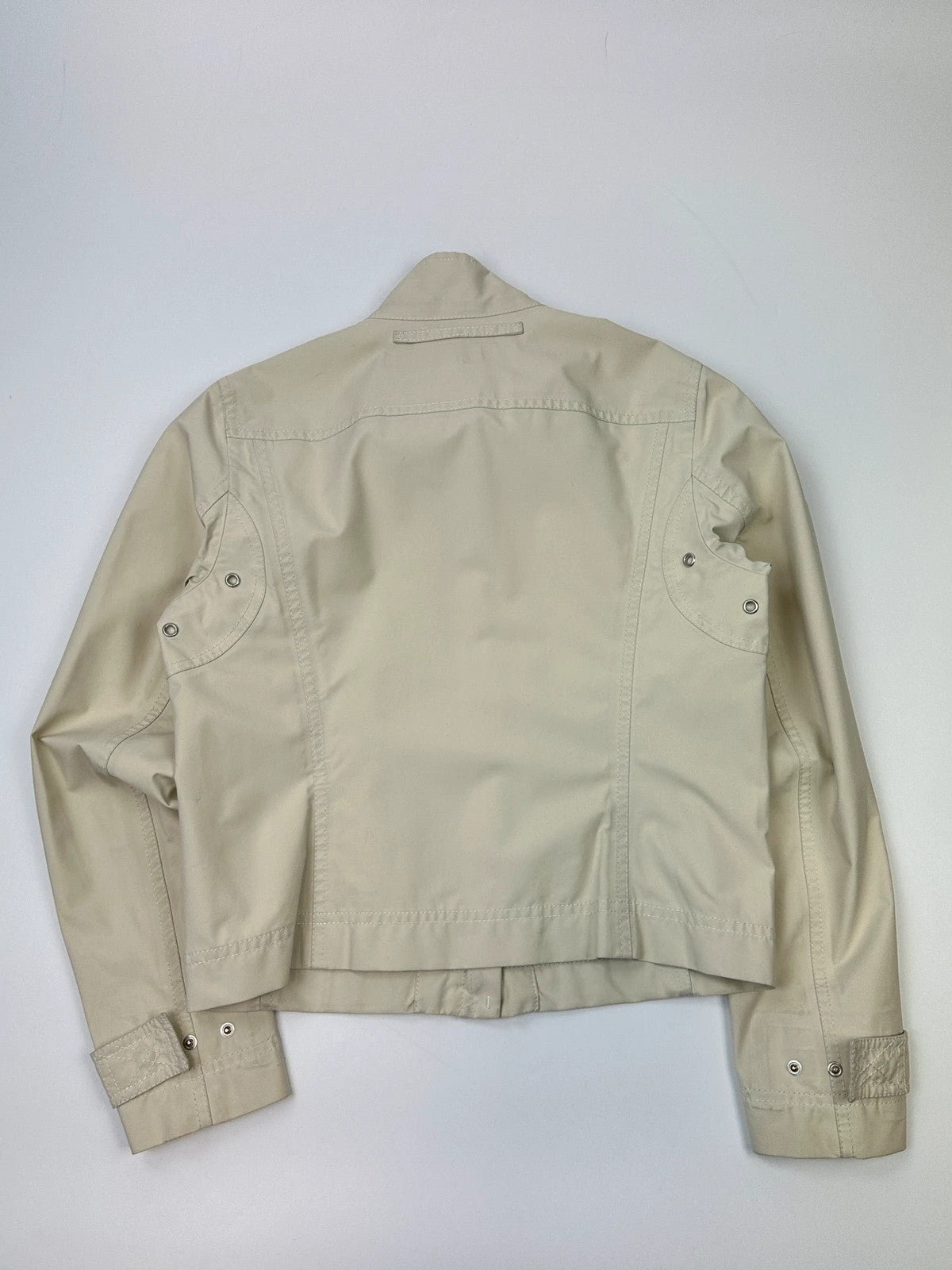 Prada Sport SS2000 Nylon Beige Gore-Tex Rain Jacket