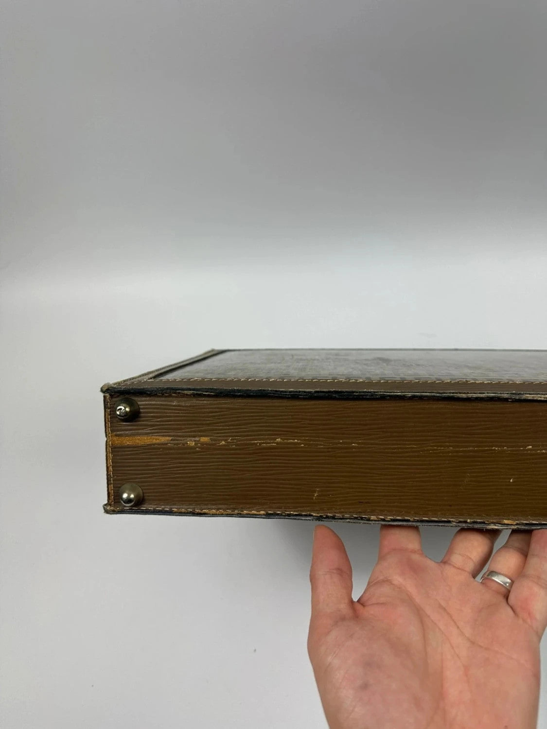 Fendi 70s FF Monogramme Malette porte-documents Briefcase collector rare