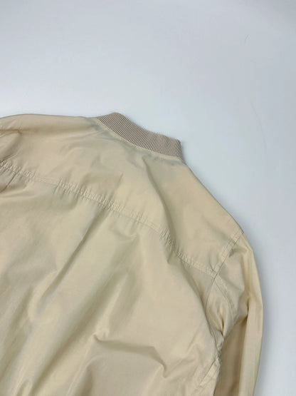 Prada Milano SS2010 Cream Bomber Jacket