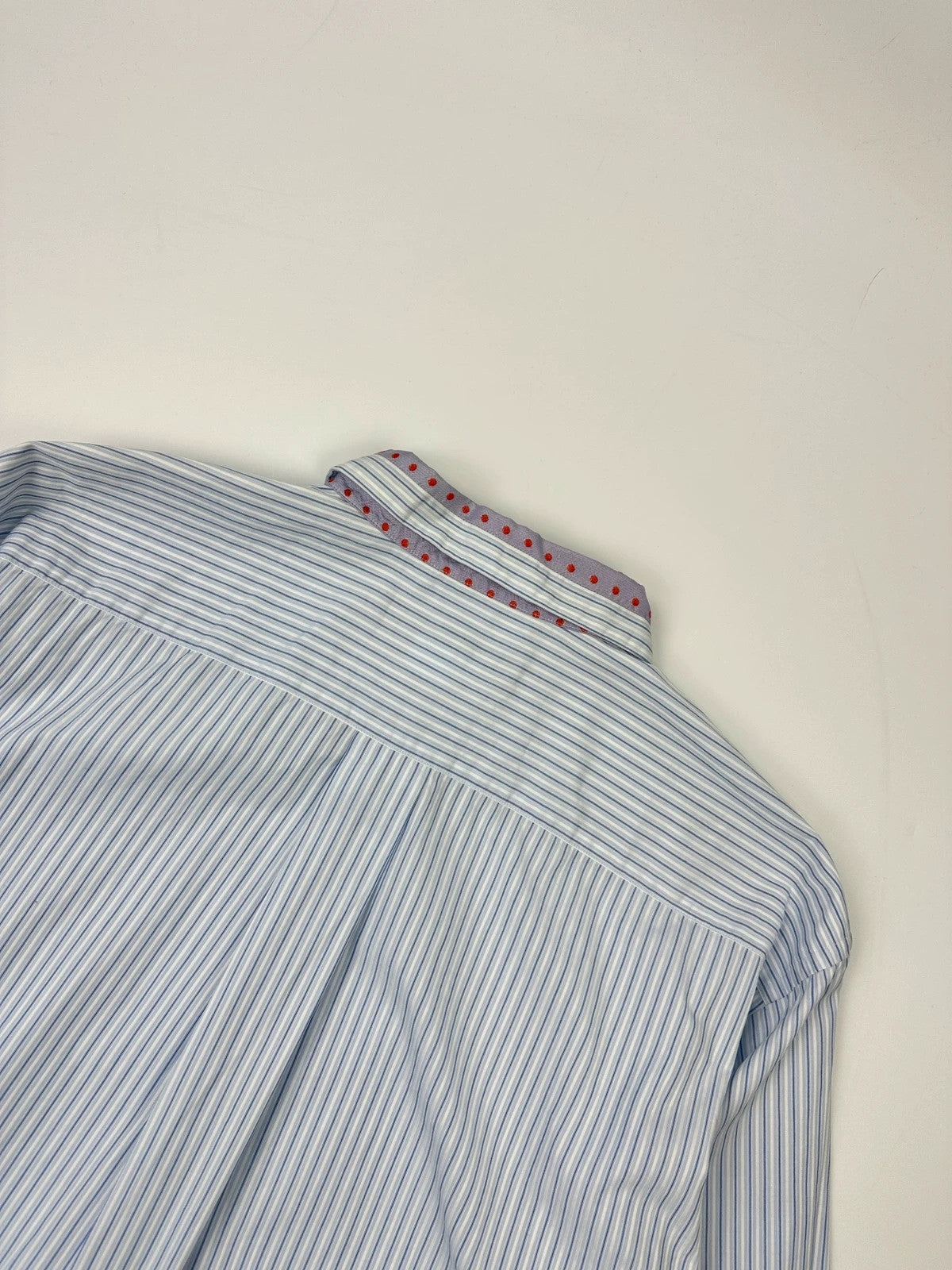 Comme Des Garçons Homme Deux AD2015 Bleu Stripes Longsleeves Shirt