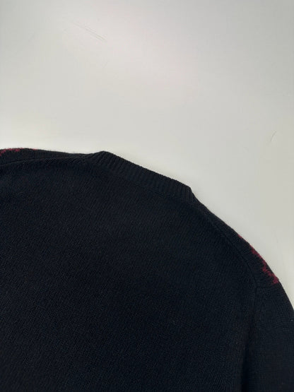 Prada Milano FW2018 Black Wool & Cashmere Knit Sweater