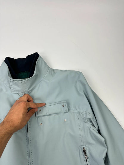 Prada Sport SS2000 Baby Blue Gorex-Tex Nylon Jacket