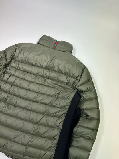Prada Sport FW2012 Green & Black Hybrid Down Puffer Jacket