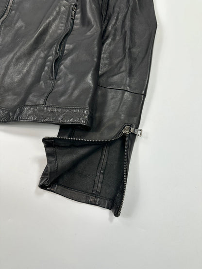 Prada Sport SS2006 Black Leather Jacket