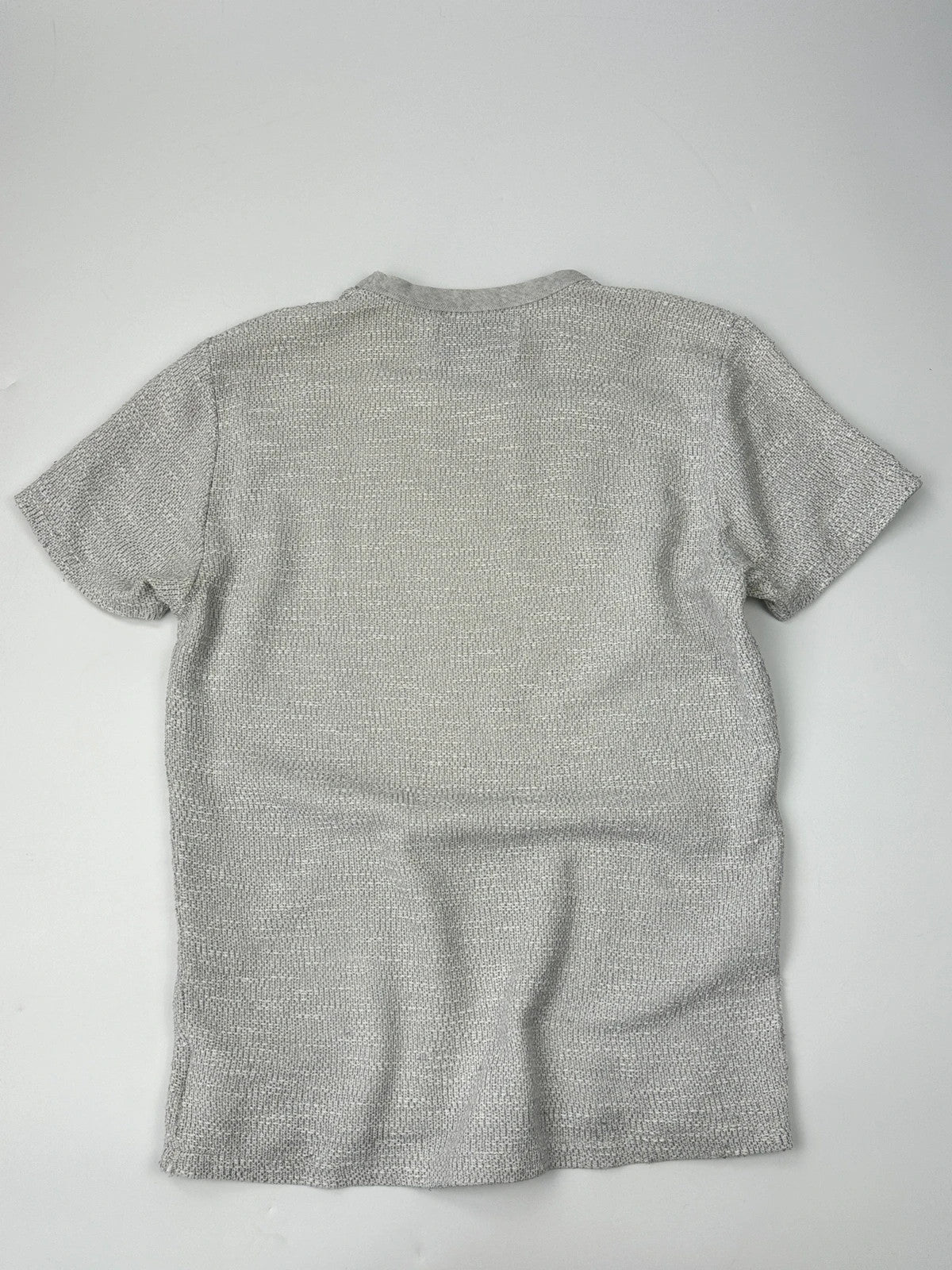 Our Legacy SS2016 Grey Cotton Layer Knit Tee