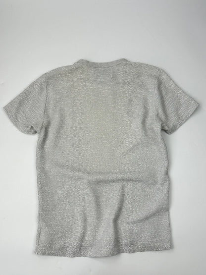 Our Legacy SS2016 Grey Cotton Layer Knit Tee