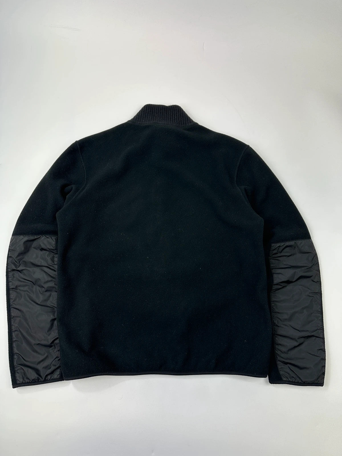 Prada Sport FW01-05 Black Fleece Quarter Zip Pocket