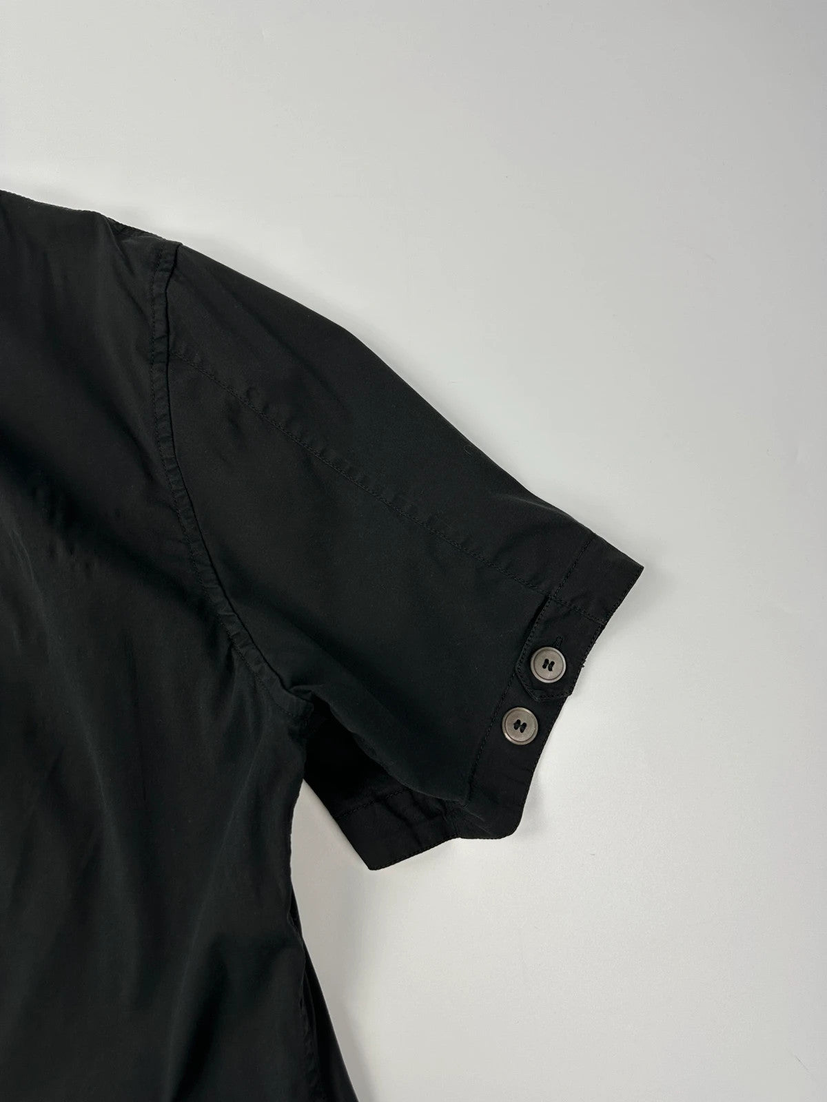 Prada Sport 00’s Black Short Sleeves Zip Shirt