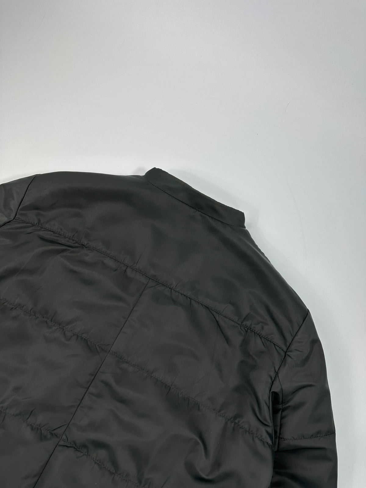 Miu Miu FW2007 Dark Khaki Padded Nylon Bomber Jacket
