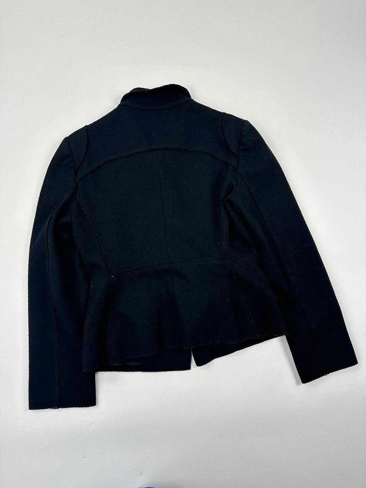 Prada Milano SS2007 Wool Black Blazer Jacket Casual