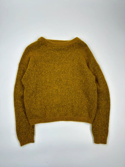 Acne Studio 00’s Ginger Yellow Boxy Sweater