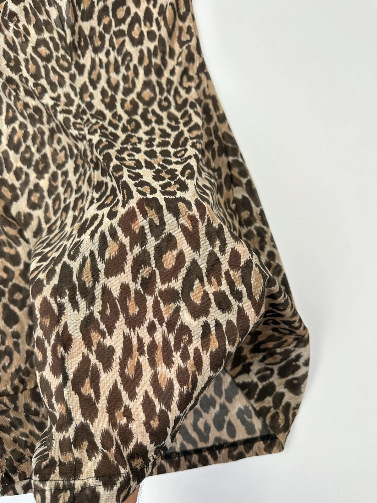 Dolce & Gabbana Leopard Print Mini Dress