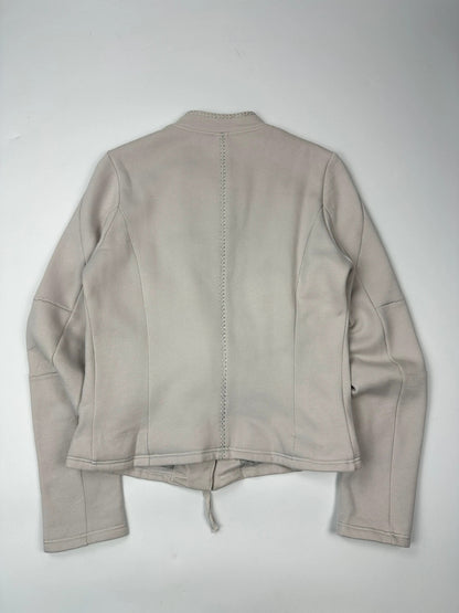 Marithé + François Girbaud 00’s Studded Side Zip Cottons Jacket